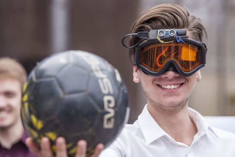 persona con lentes
