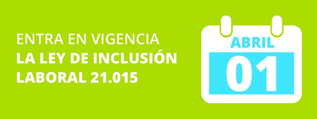 Entra en vigencia ley de inclusión
