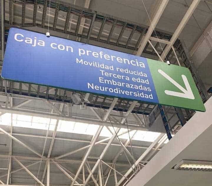 Imagen de aviso de fila preferencial Jumbo