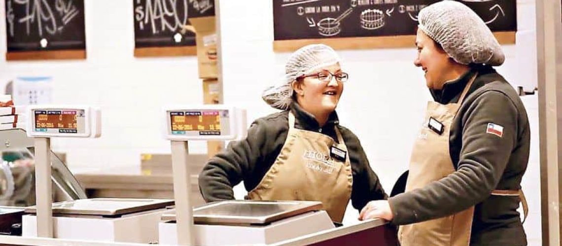 personas trabajando