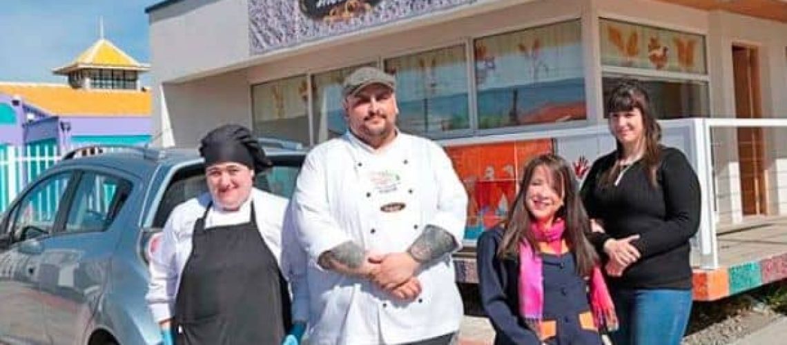 trabajadores de una panadería
