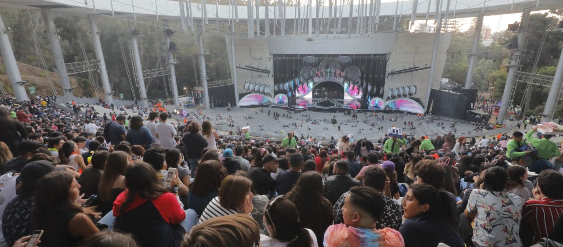 Foto de la quinta vergara vista desde el público